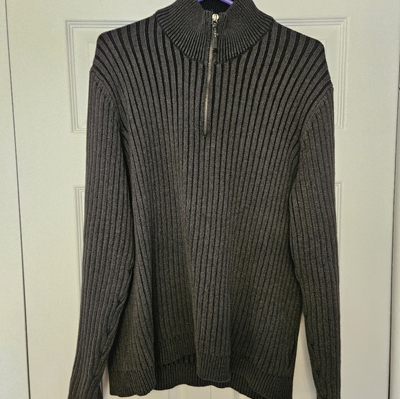 Calvin Klein ribbed half-zip sweater - Picture 3 of 4